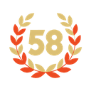 Serving since 1968 badge